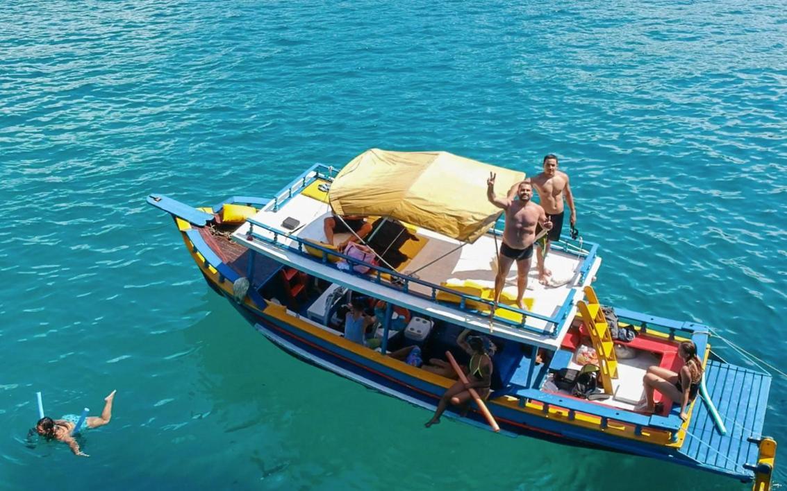 Pousada Casa Do Rio Hostel - 8 Min Do Centro Historico - Passeio De Barco Com Saida Da Pousada -Pago A Parte- Perto Das Praias E Beira Rio Araquari Exteriör bild